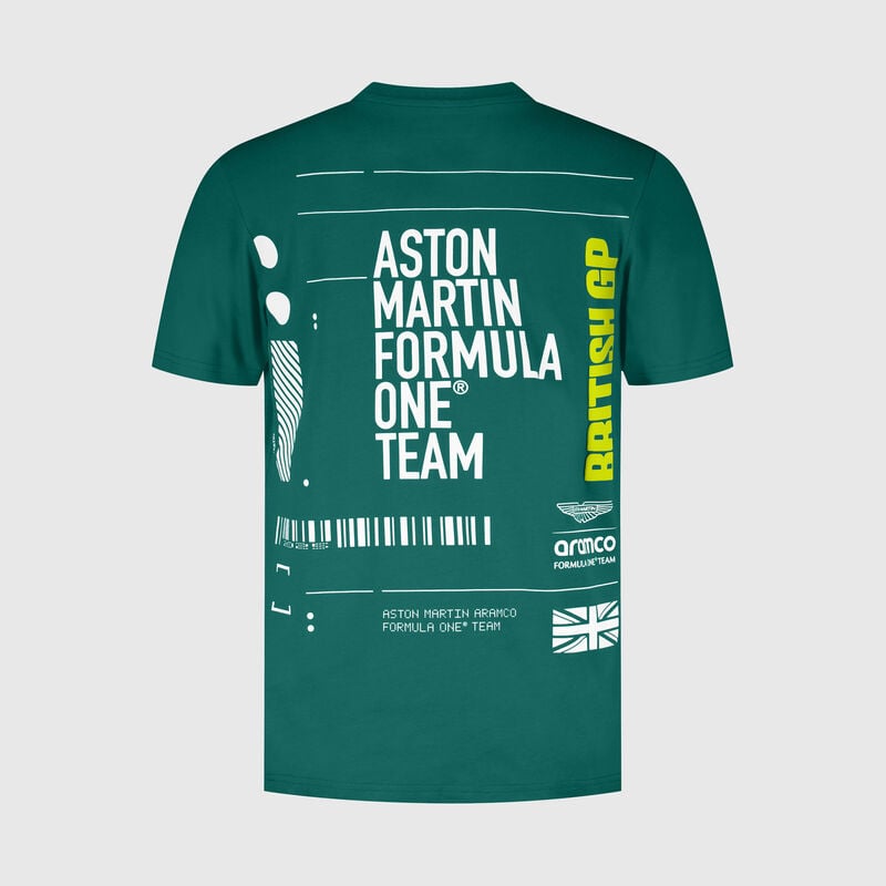 AMF1 FW SE BRITISH GP TEE - green