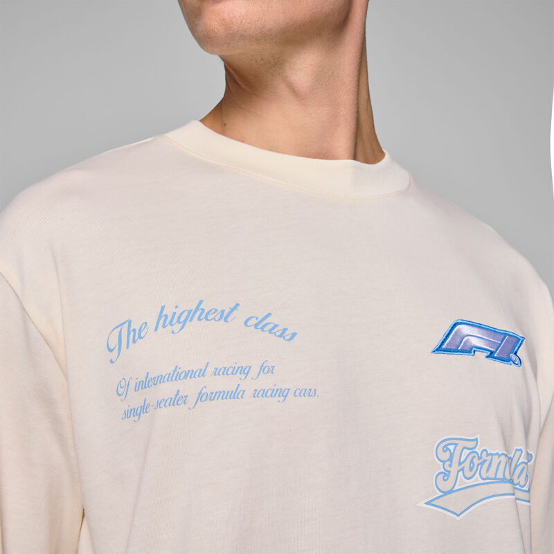 F1 FW HERITAGE GRAPHIC TEE - beige