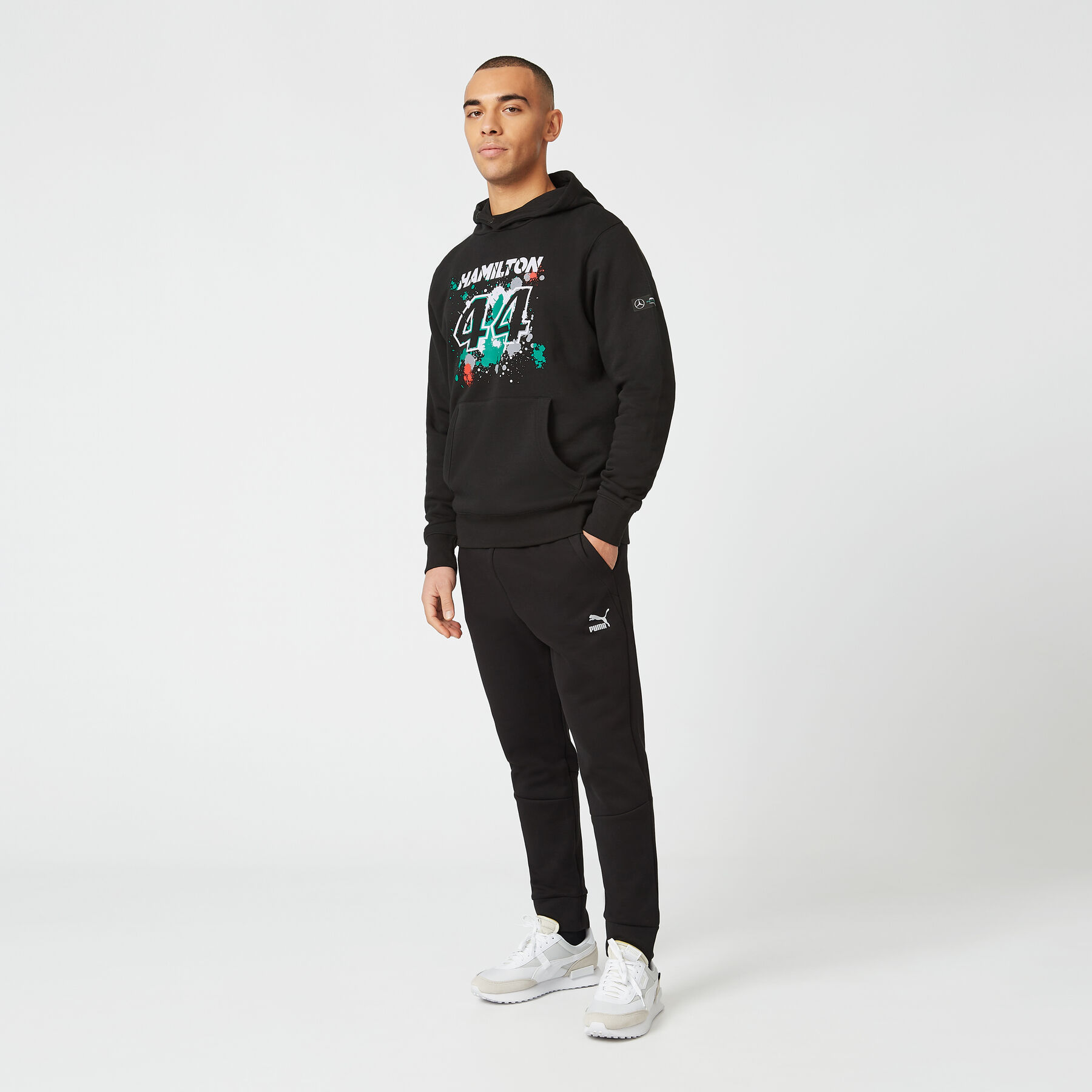 Lewis Hamilton 44 Hoodie Mercedes AMG Petronas Fuel For Fans
