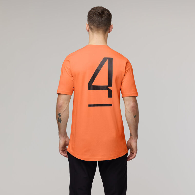 MCLAREN FW NORRIS TEE - orange