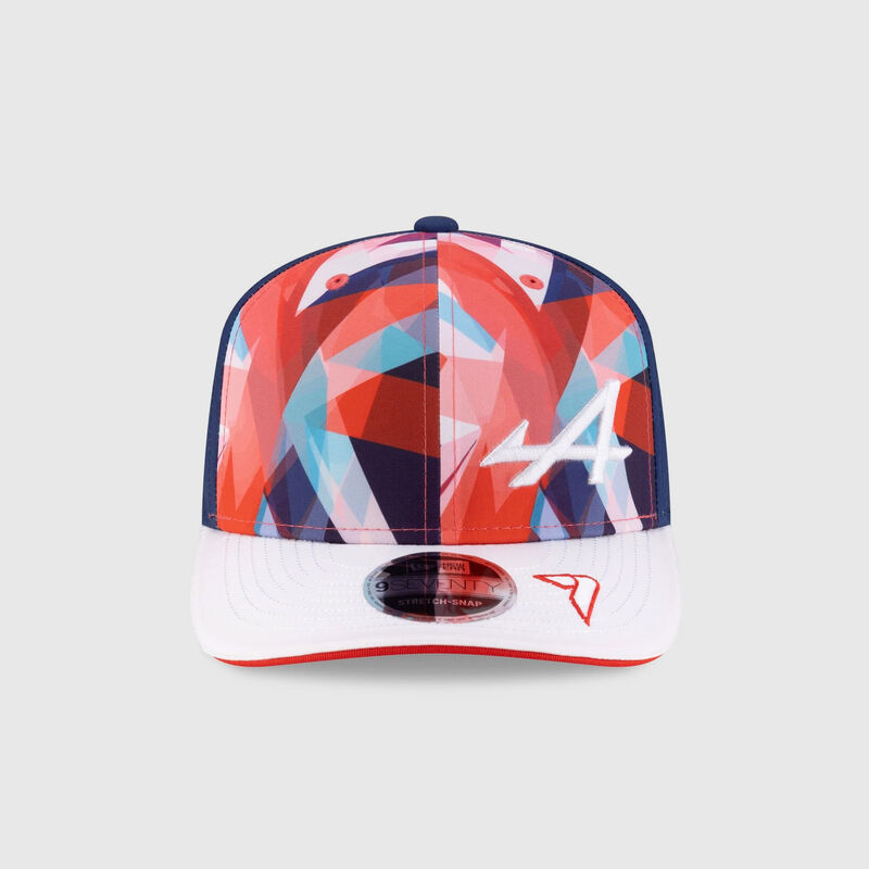 ALPINE SE JD SILVSTONE 9SEV CAP - white