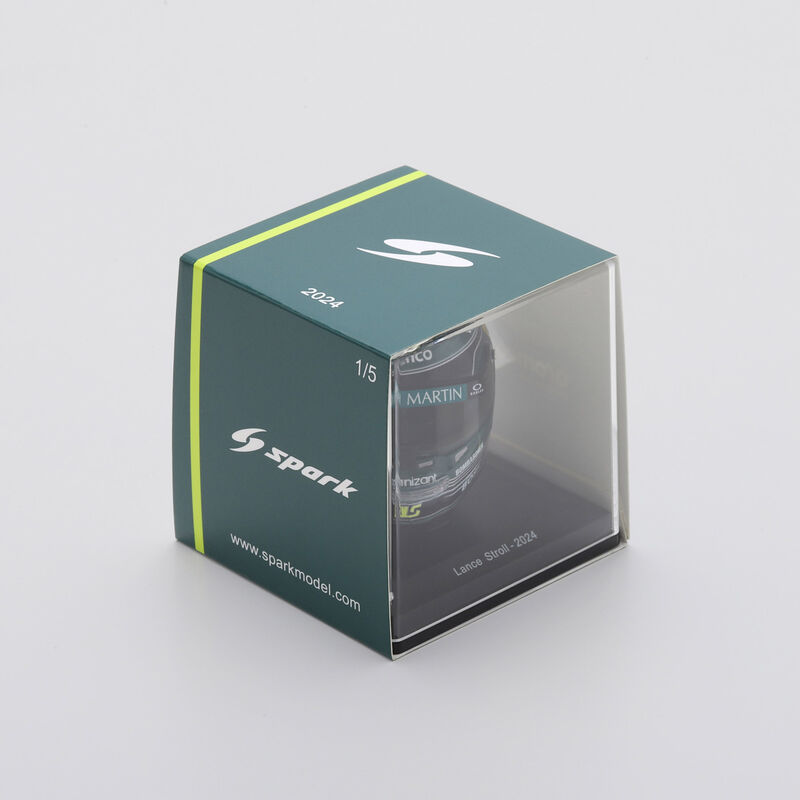 AMF1 LS 2024 1:5 SCALE HELMET - dark green