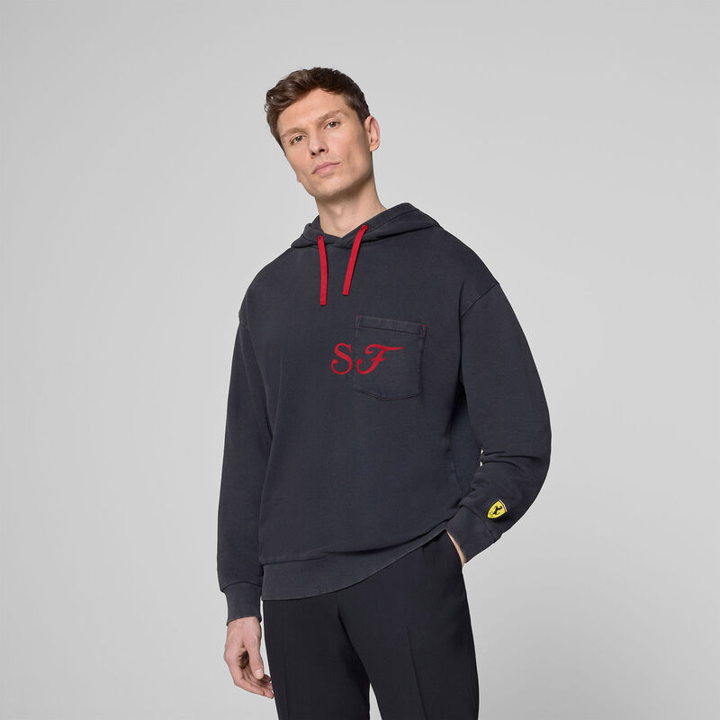SF FW GRAPHIC HOODY - red