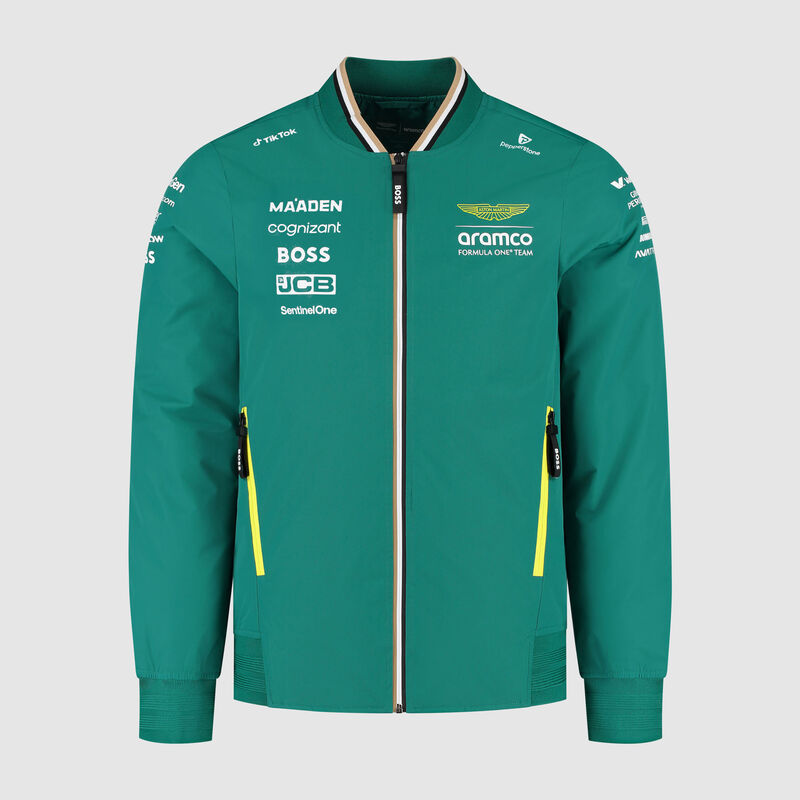 AMF1 RP TEAM BOMBER JACKET - green