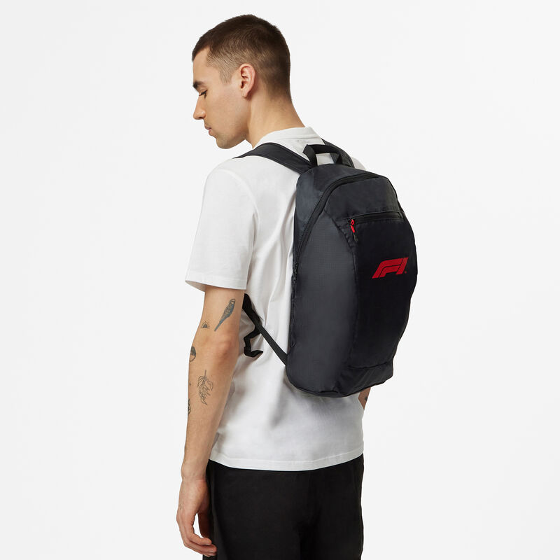 F1 FW PACKABLE BACKPACK - black