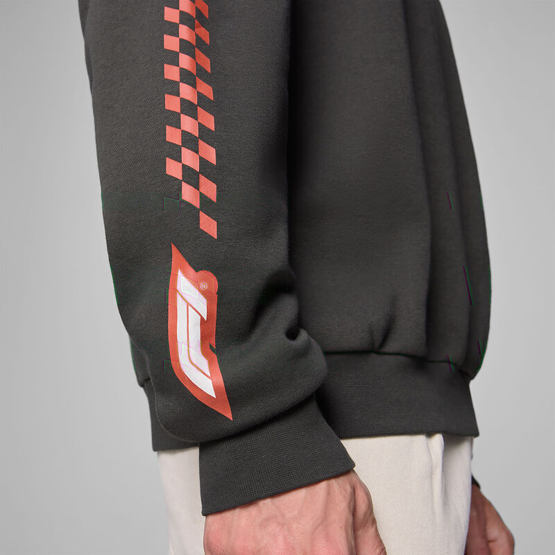 F1 FW HERITAGE GRAPHIC CREW SWEAT - black