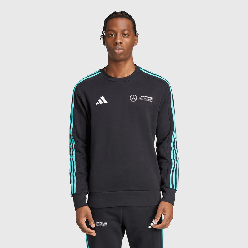 MAPF1 FW MENS DNA SWEAT TOP - black