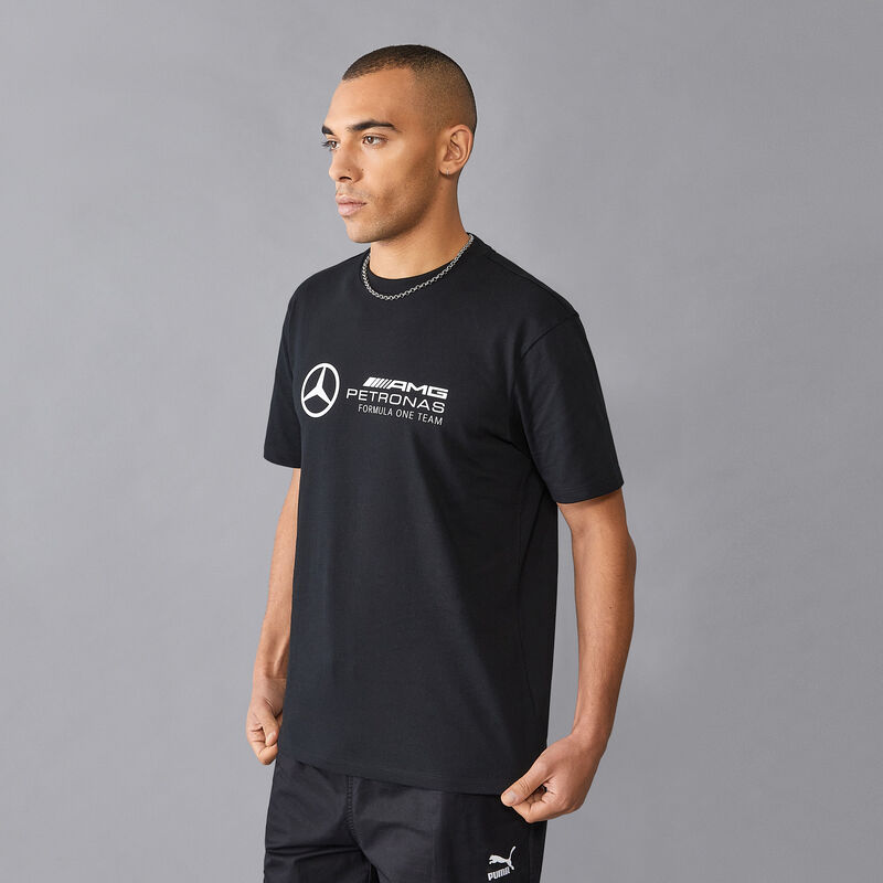 MAPF1 FW LARGE LOGO TEE - black