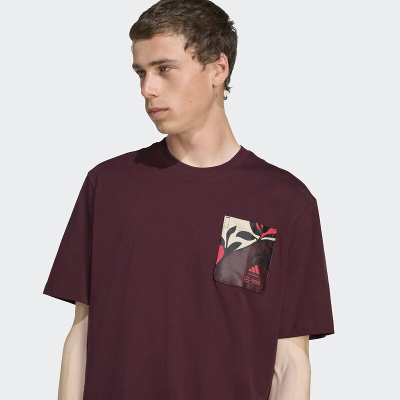 MAPF1 SE MENS SUMMER TEE - burgundy