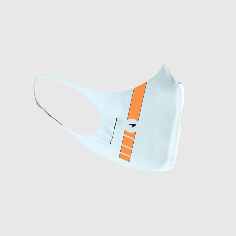 MCLAREN GULF U FACE MASK - blue