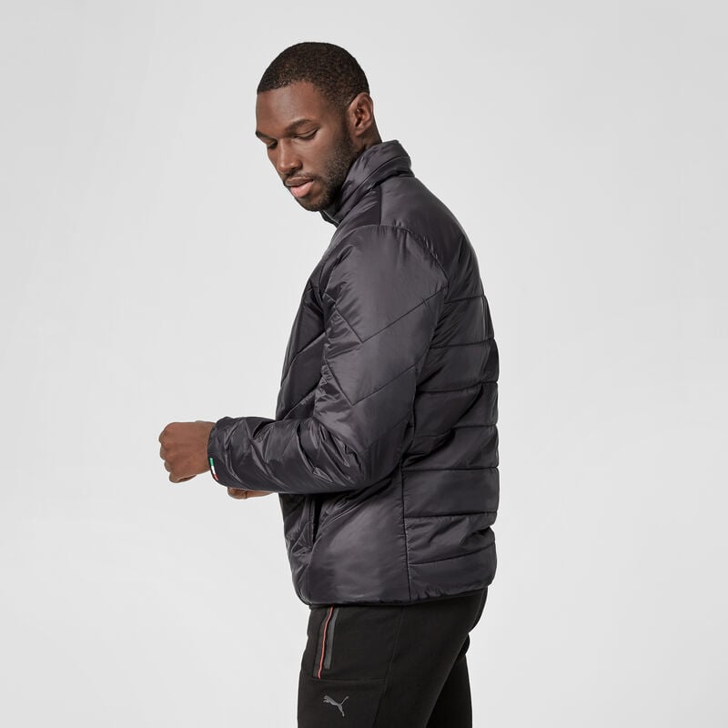 SF PU FW MENS PADDED JACKET - black