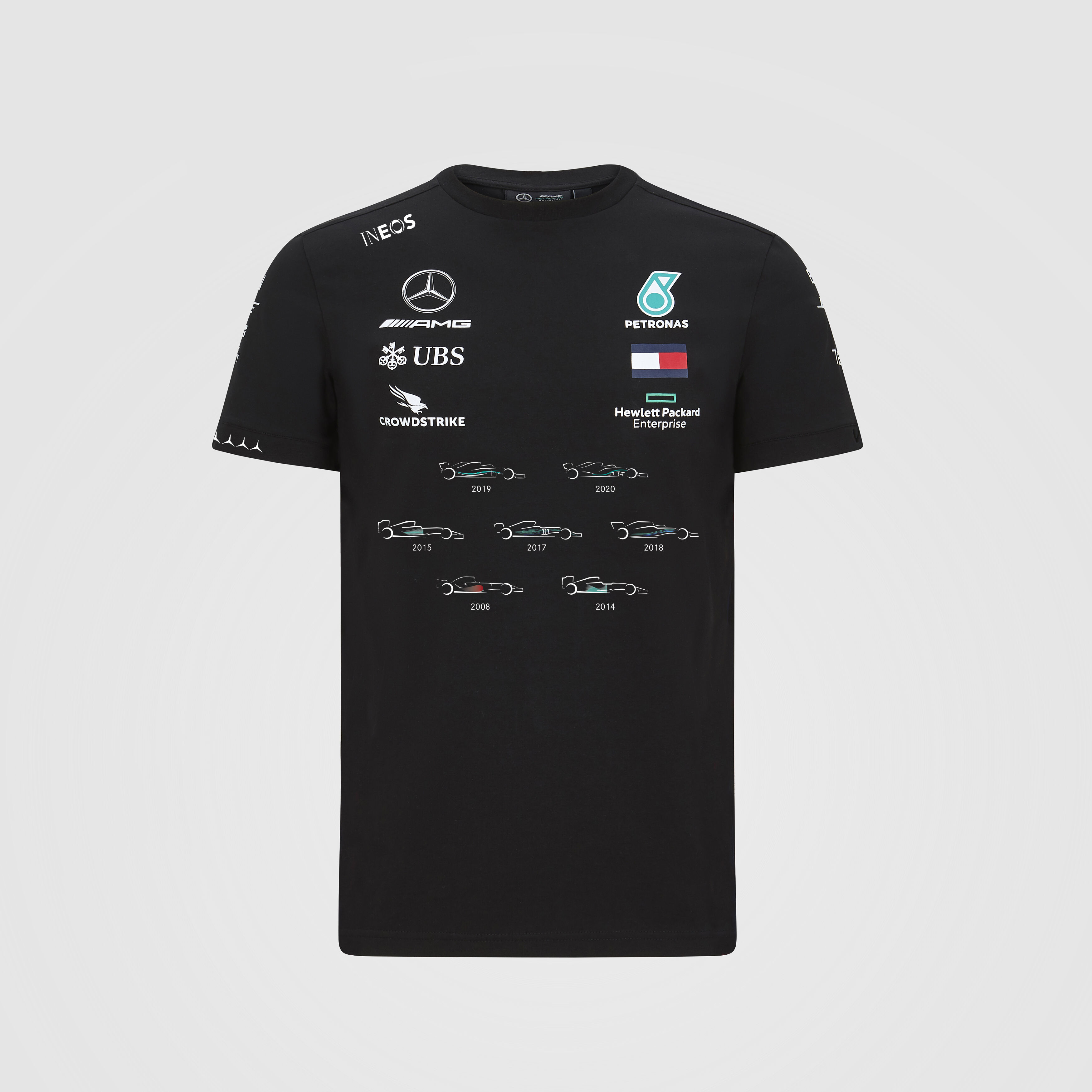Lewis Hamilton 2020 Drivers Championship T shirt Mercedes AMG