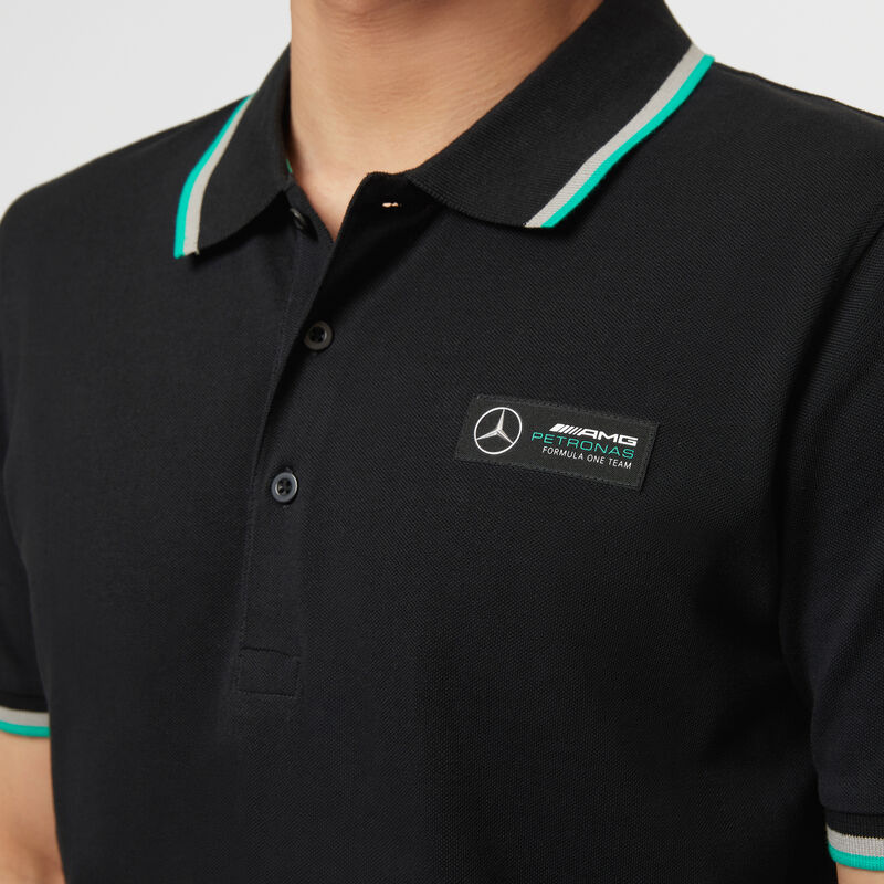 MAPF1 FW MENS CLASSIC POLO - black