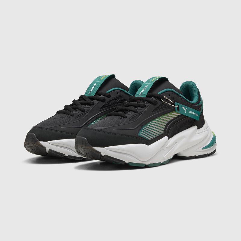 PUMA RS Surge Sneakers 2026 - Aston Martin F1 Team - Puma black-green lux 40 for males - 4069162668004 - Fuel For Fans F1 Merchandise store