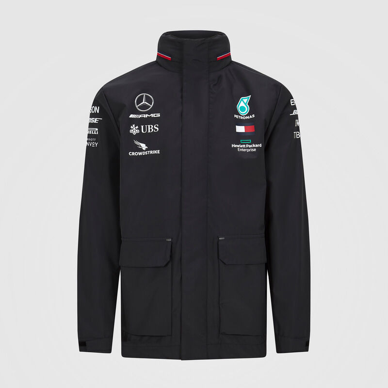 2020 Team Rain Jacket Mercedes Amg Petronas Formula One Team Fuel For Fans