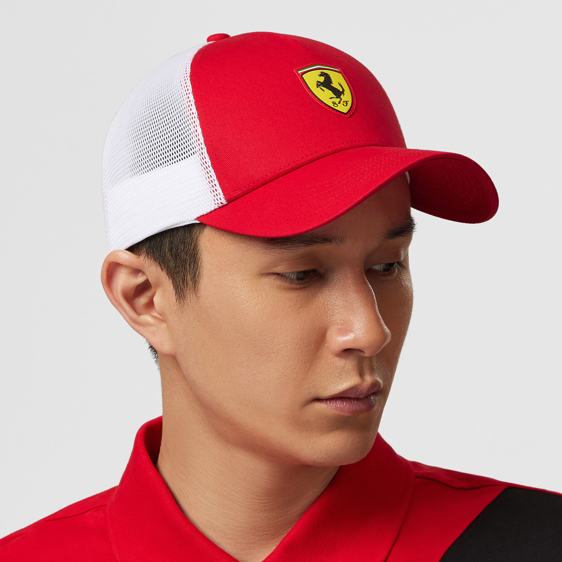 Puma red deals cap