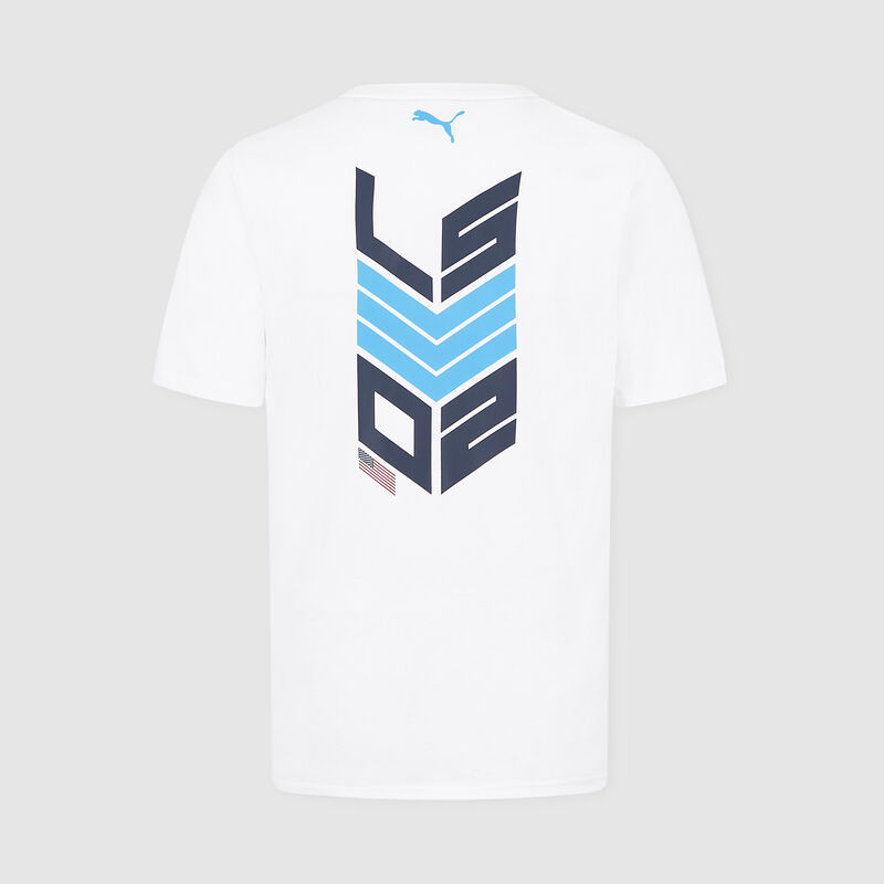 WILLIAMS RACING FW MENS SARGEANT TEE - white