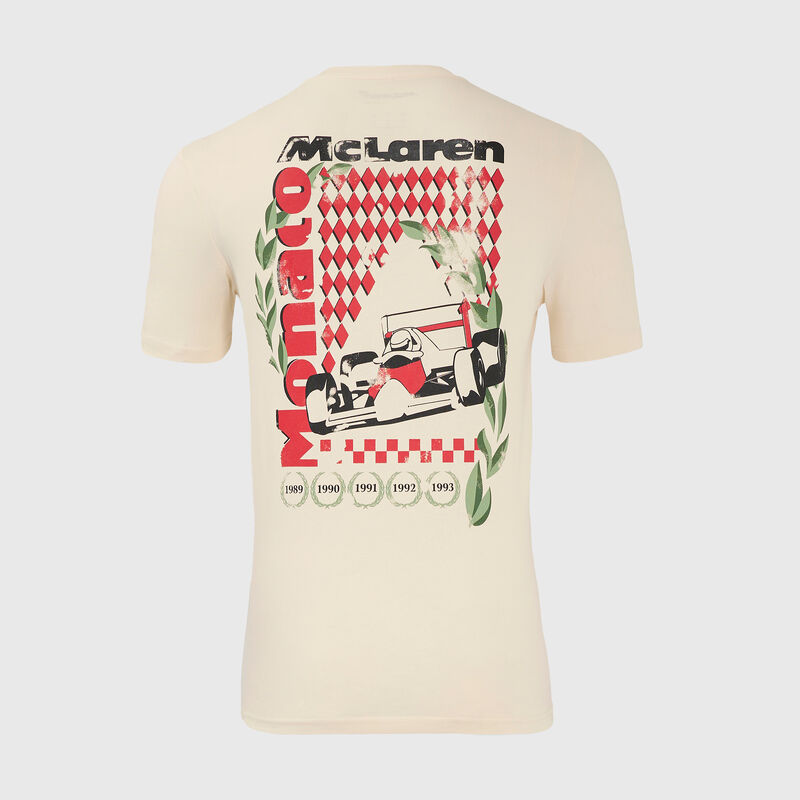 MCL SE MENS MONACO HERITAGE TEE - off white