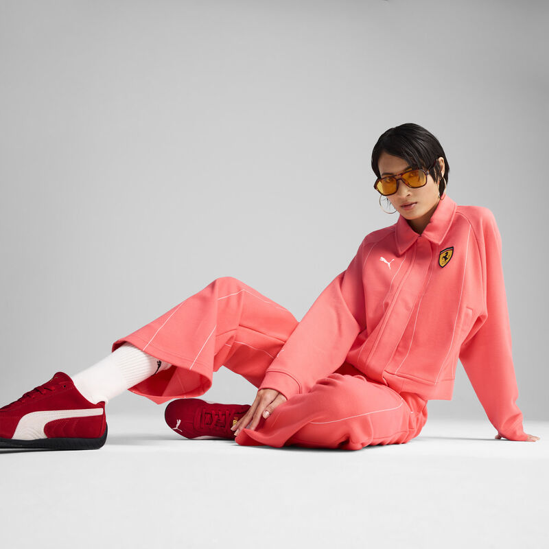 SF LS RACE JACKET WMN - pink