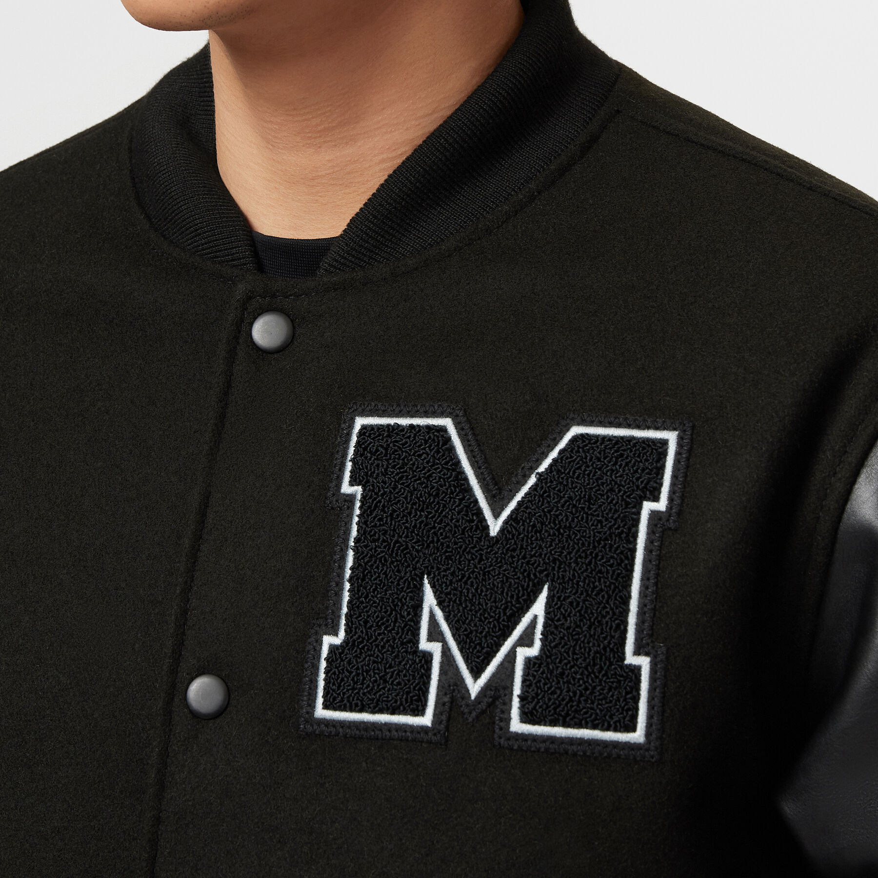 M varsity jacket hot sale