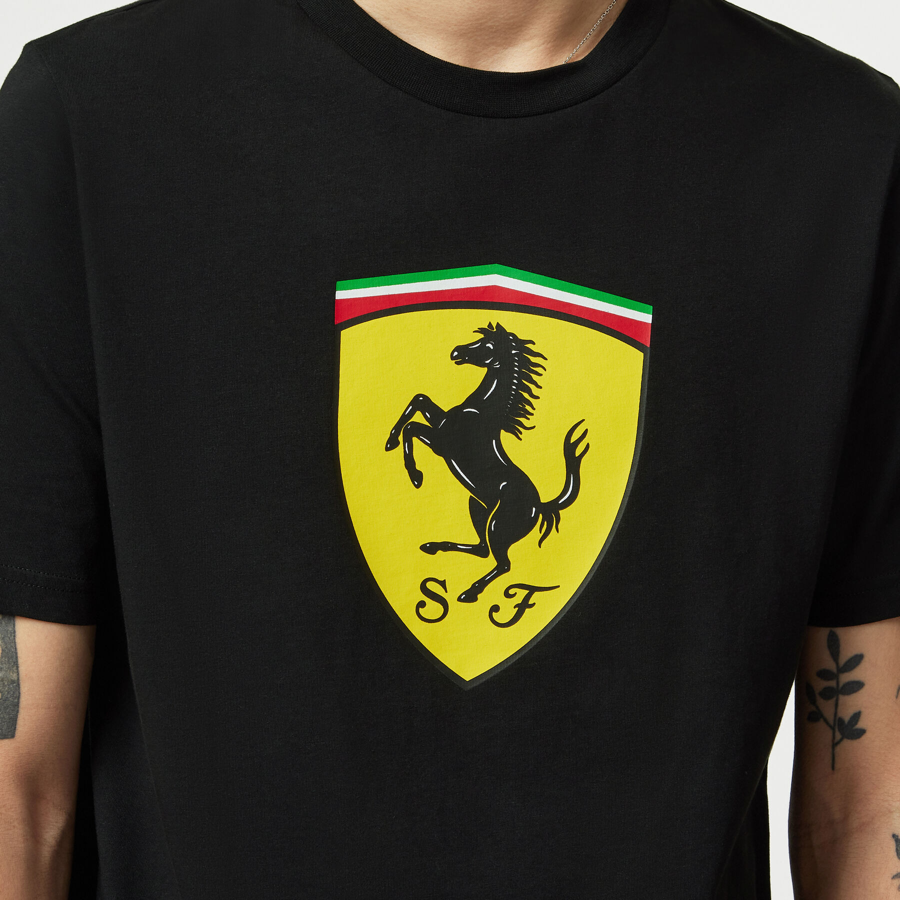 Logo T shirt Scuderia Ferrari F1 Fuel For Fans