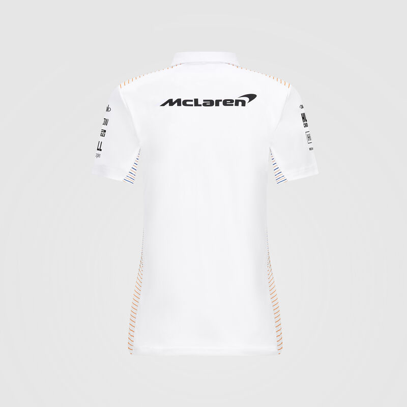 MCLAREN RP WOMENS TEAM POLO - white