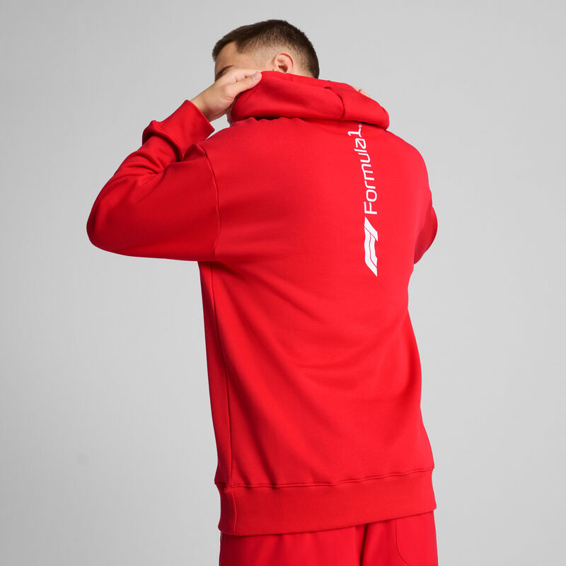 F1 ESS+ HOODIE - RELAXED - red