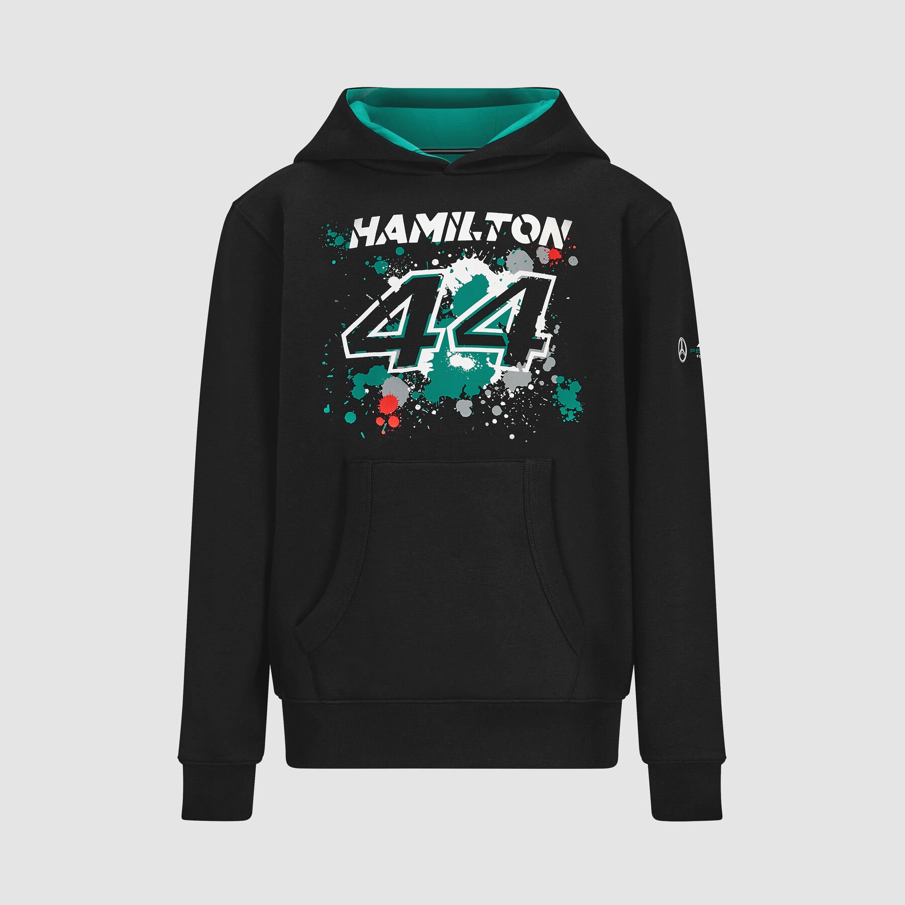 Lewis Hamilton Kids 44 Hoodie Mercedes AMG Petronas Fuel For Fans