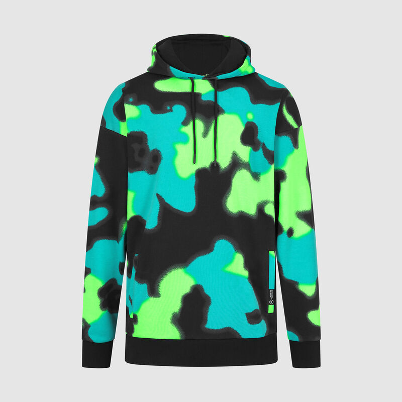 MAPF1 FW SPRAY CAMO RELAXED FIT HOODY GZ - multicolor