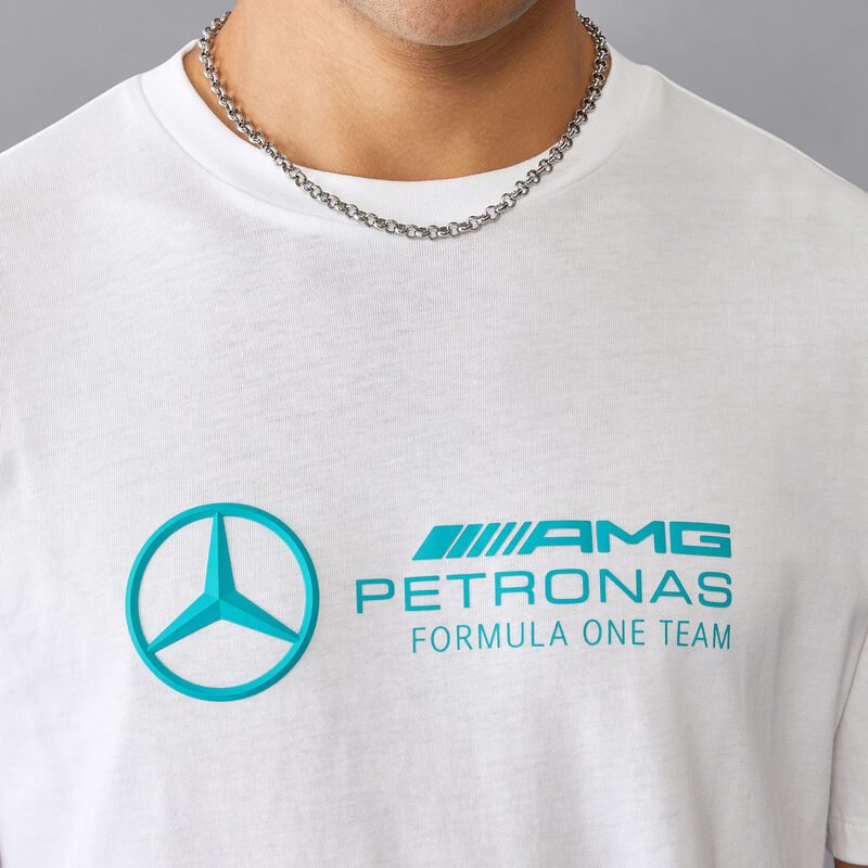 MAPF1 FW LARGE LOGO TEE - white
