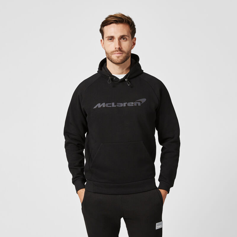 MCLAREN FW MENS STEALTH LOGO HOODIE - black