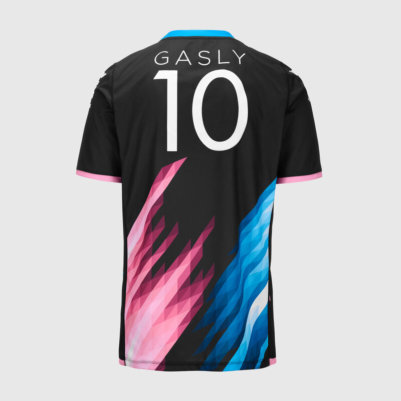 2024 Pierre Gasly Driver T-shirt 2024 - Alpine F1 - Black XXL for males - 8051781883070 - Fuel For Fans F1 Merchandise store