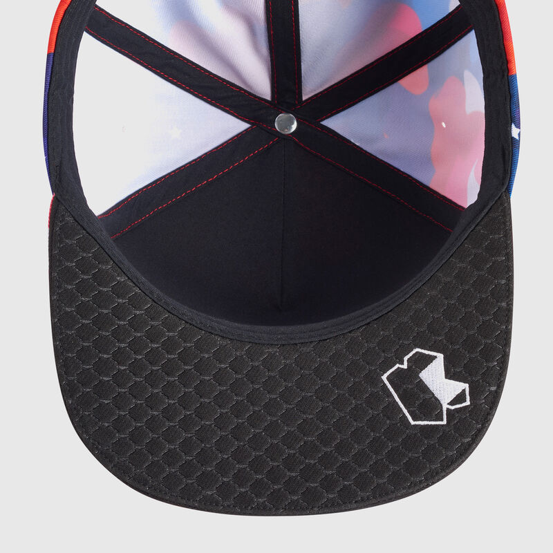 AMCF1 FLAT PEAK CAP USA - multicolor