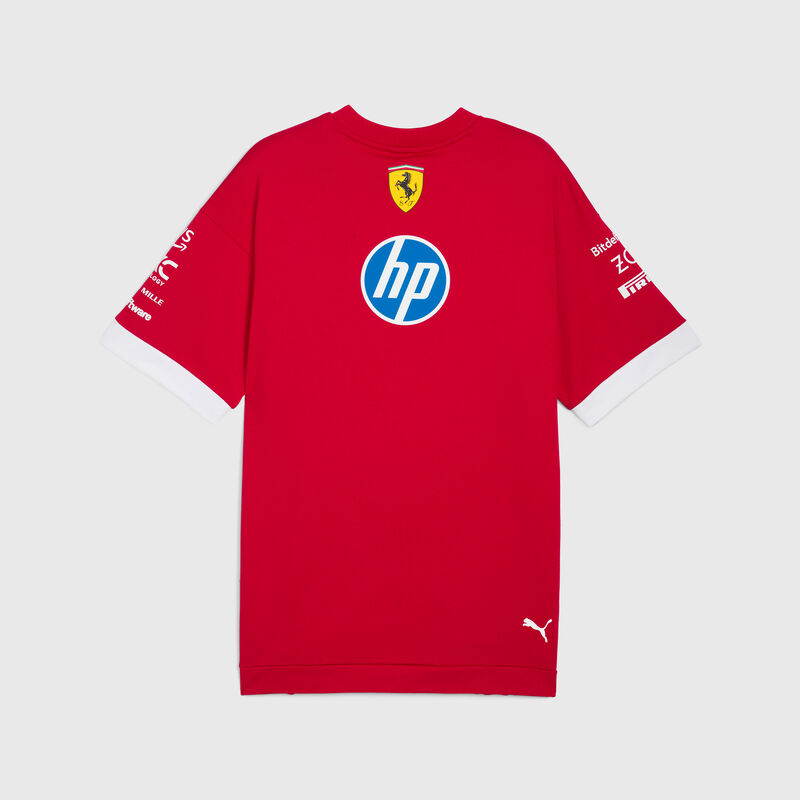 SF DRIVERS OVERSIZED TEE - red