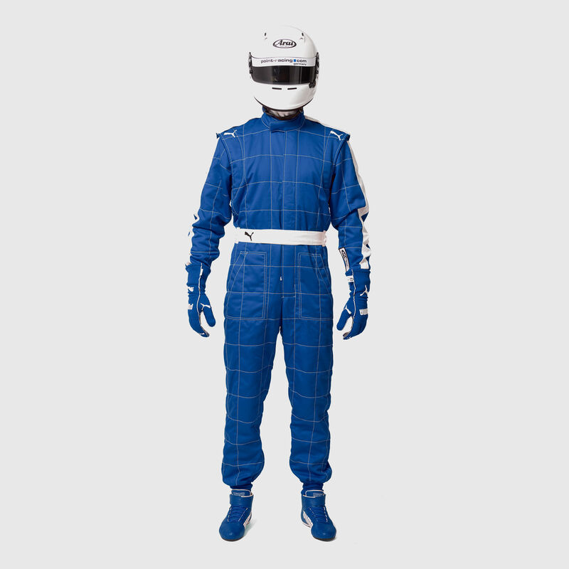 PU RW UNISEX FIA T7 RACESUIT - blue