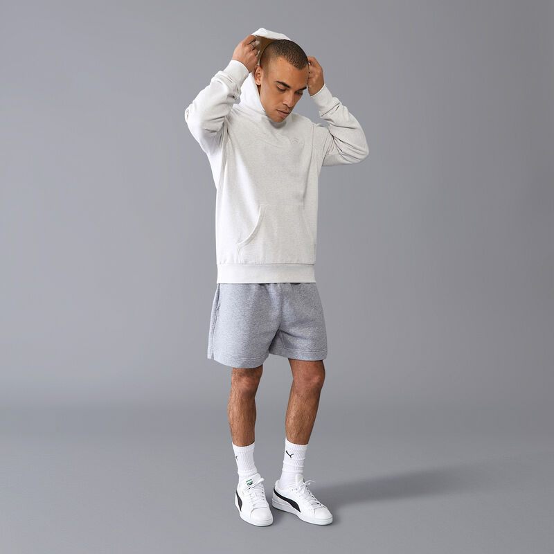 F1 FW BOUCLE HOODY - white