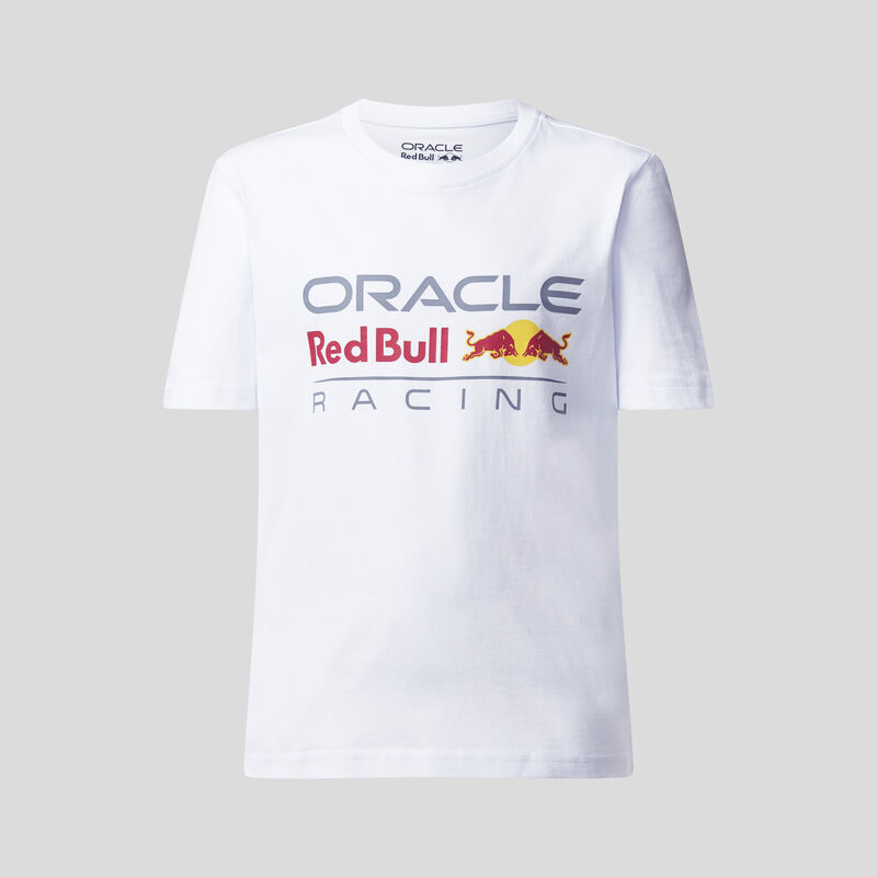 RBR SL FW 2023 KIDS LARGE LOGO TEE - white