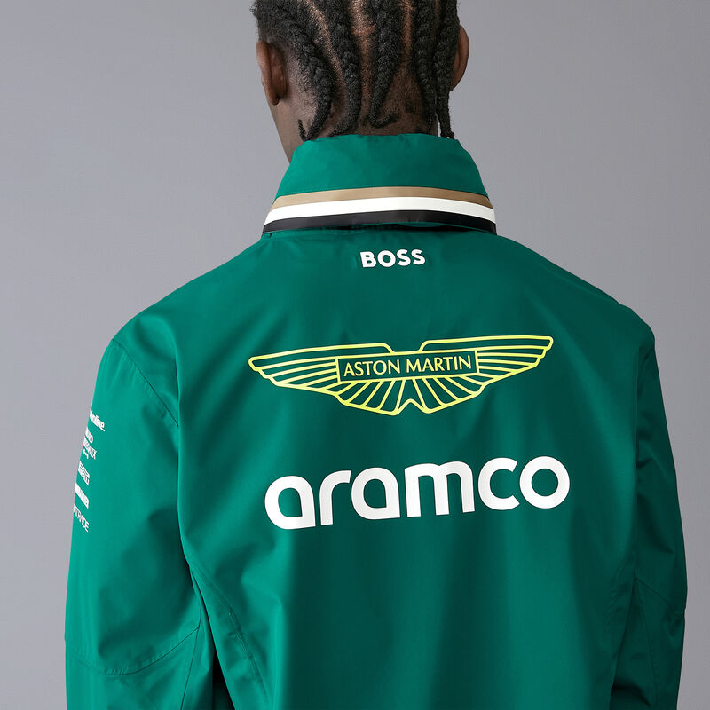 AMF1 RP TEAM RAIN JACKET - green