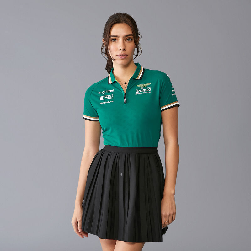 AMF1 RP WOMENS TEAM POLO - green