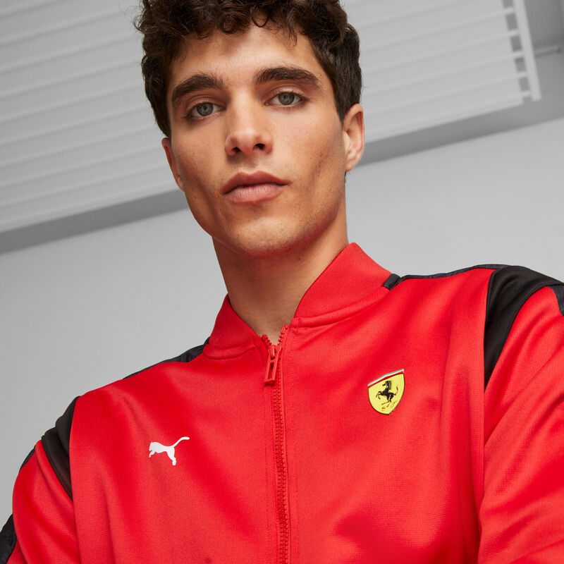 SF LS RACE MT7 TRACK JACKET - red