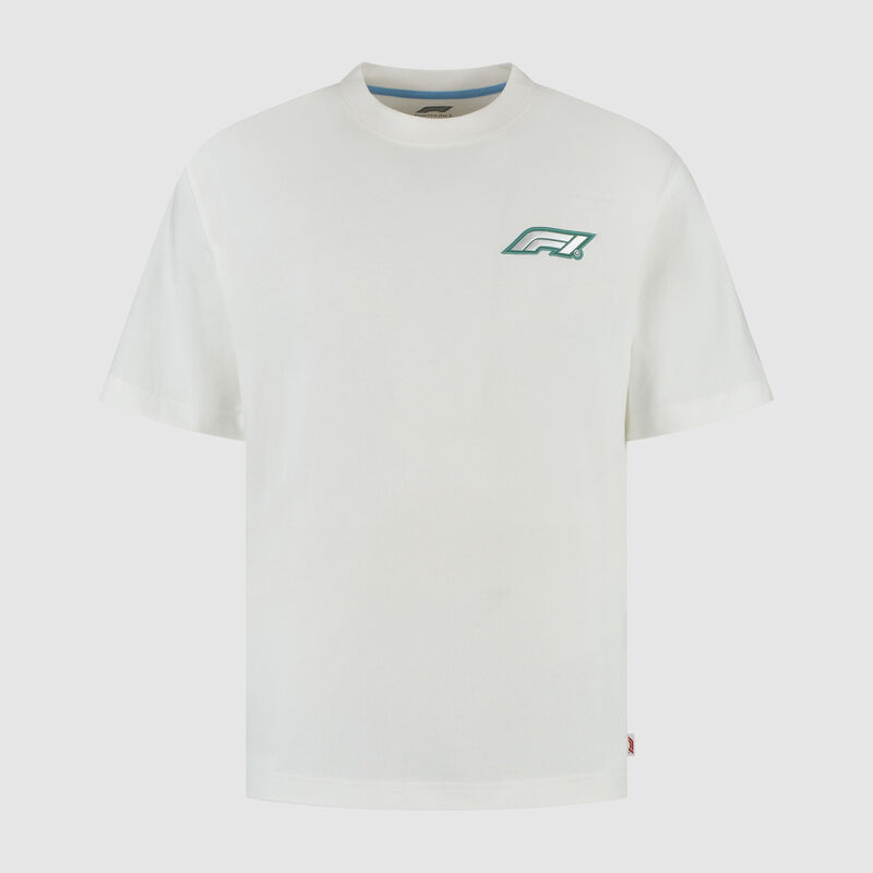 Legacy Graphic T-shirt 2025 - F1 Collection - White XXL for males - 8719203597690 - Fuel For Fans F1 Merchandise store