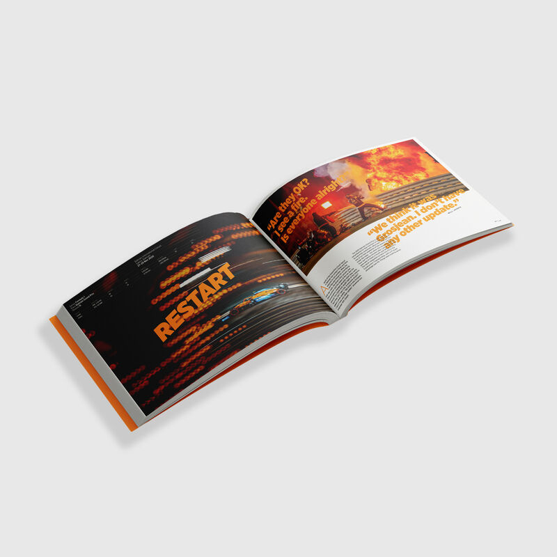 MCLAREN 2020 TEAM PHOTOBOOK - Multicolor