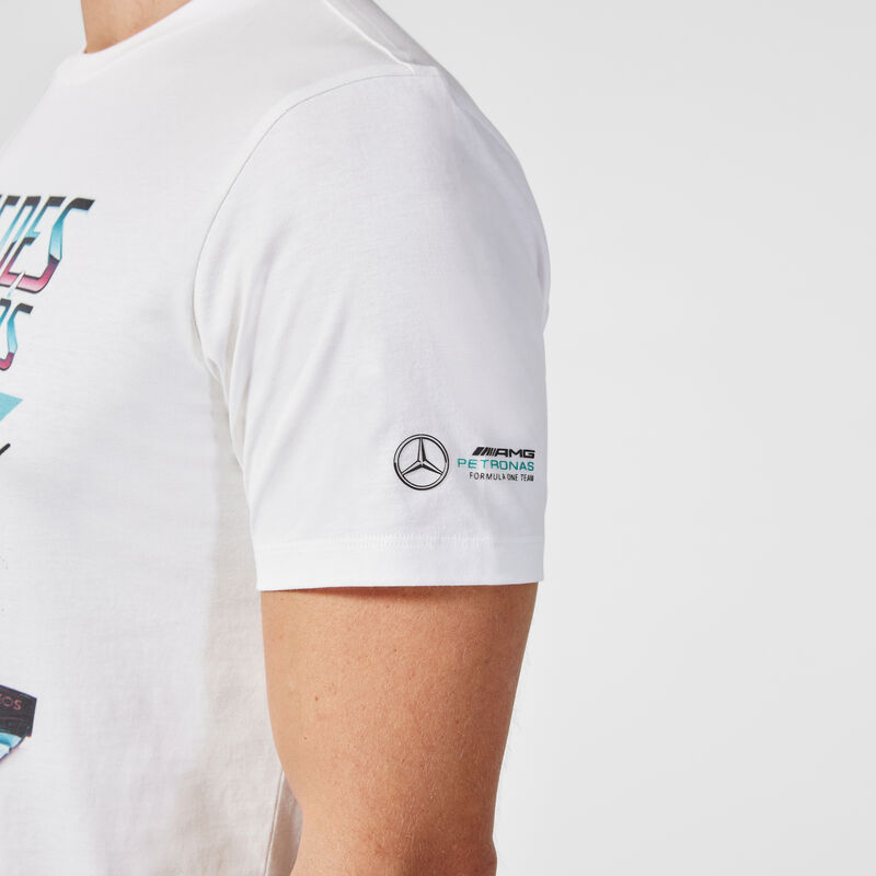 MAPF1 FW MENS CAR GRAPHIC TEE - white