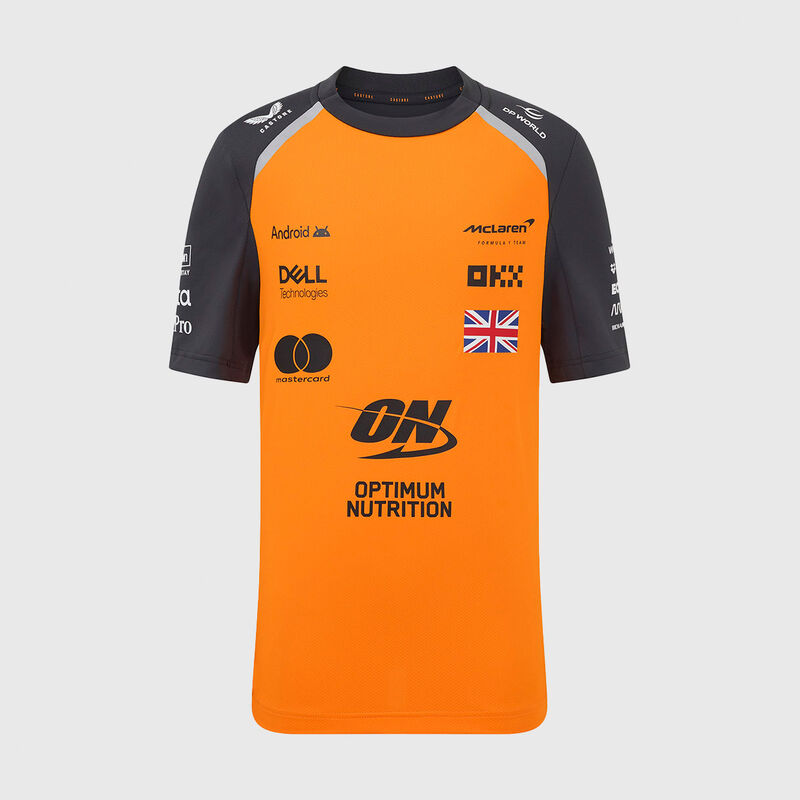 Kids 2025 Lando Norris Driver T-shirt 2025 - McLaren F1 - Orange 152 - 5063455604464 - Fuel For Fans F1 Merchandise store