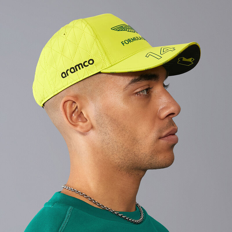 AMF1 RP ALONSO TEAM CAP - lime