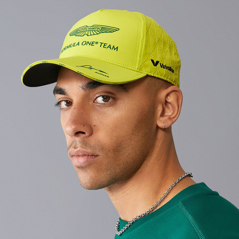 AMF1 RP ALONSO TEAM CAP - lime