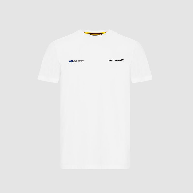 MCLAREN FW MENS RICCIARDO NO 3 TEE - white