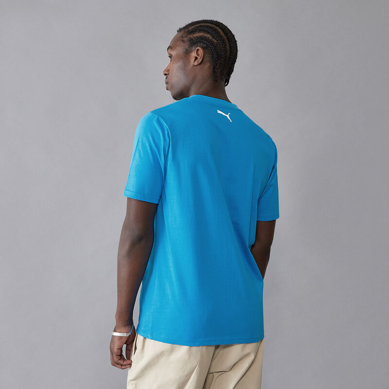 WILLIAMS RACING FW MENS LOGO TEE - electric blue