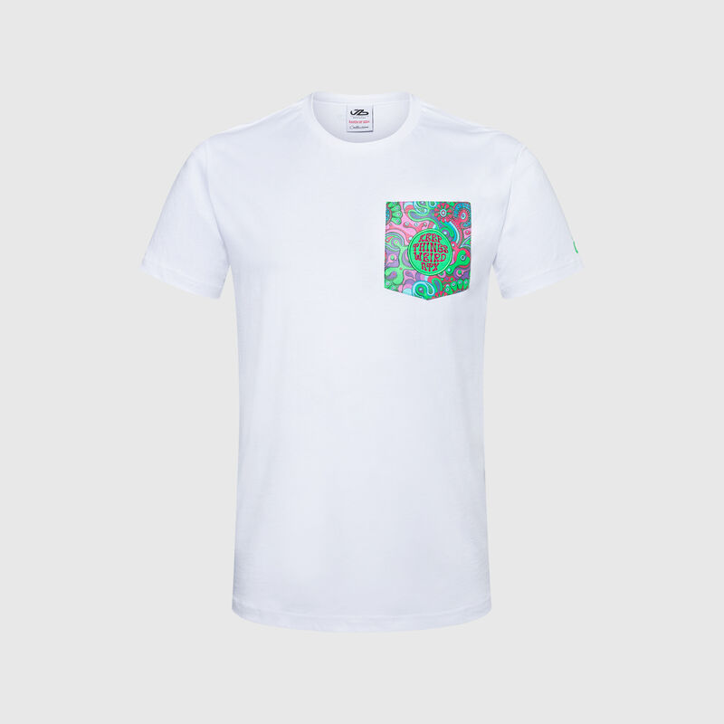 STAKE SE MENS VB AUSTIN WEIRD TEE - white