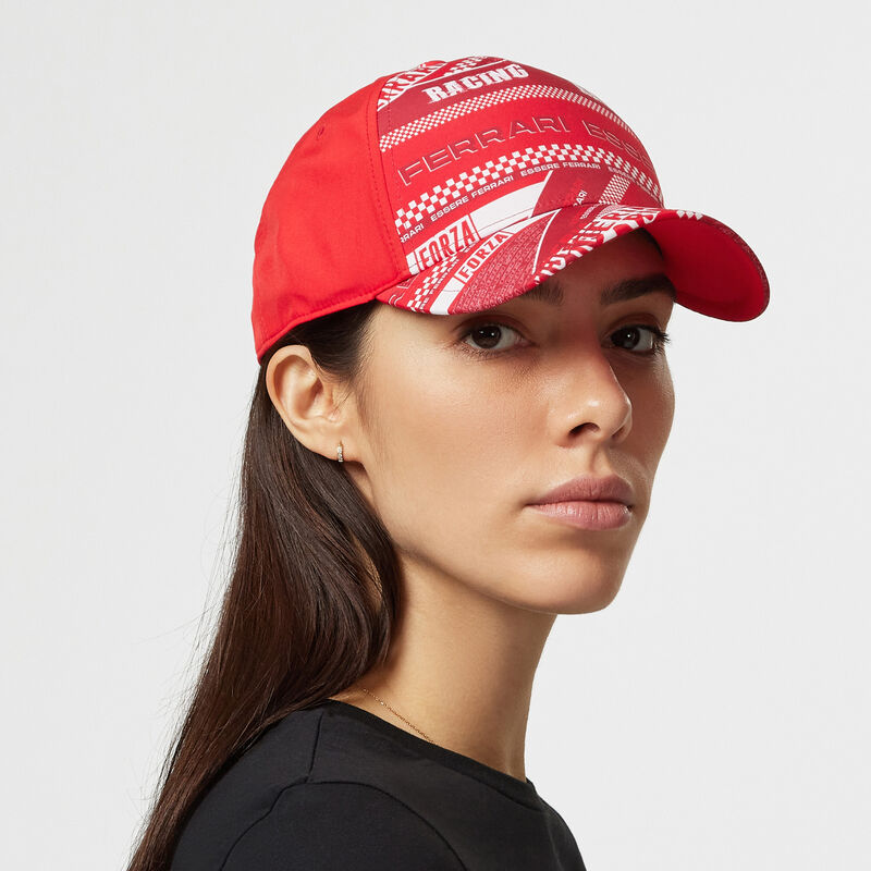SF FW GRAPHIC CAP - red